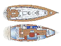 Bavaria 44 - Layout image