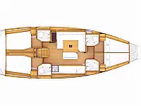 Sun Odyssey 479 - Layout image