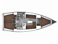 Bavaria 37 - Layout image