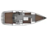 Bavaria 36 Cruiser - Layout image