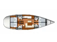 Sun Odyssey 49i - Layout image