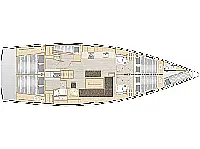 Hanse 508 - Layout image