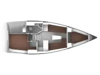 Bavaria Cruiser 34 - Layout image