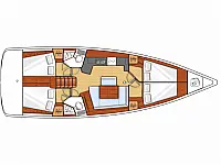 Oceanis 45 - Layout image