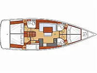 Oceanis 48 - Layout image