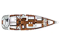 Jeanneau 57 - Layout image