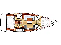 Oceanis 48 - Layout image