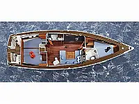 Bavaria 43 Cruiser /3cab - Layout image