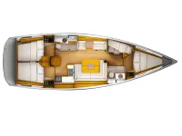 Sun Odyssey 449 /4cab - Layout image