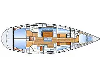 Bavaria 50 Cruiser /5cab - Layout image