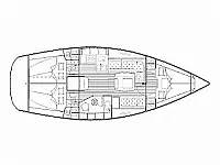 Bavaria 35 Cruiser - Layout image