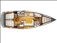 Sun Odyssey 449 - Layout image