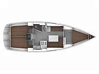 Bavaria Cruiser 36 - Layout image