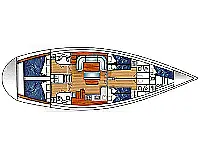 Ocean Star 51.2 /5cab - Layout image