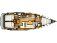 Sun Odyssey 419 - Layout image