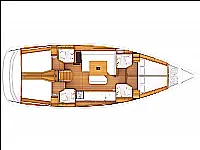 Sun Odyssey 479 - Layout image