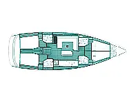 Sun Odyssey 469 - Layout image