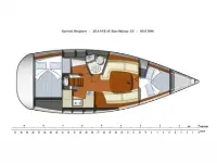 Sun Odyssey 32i - Layout image