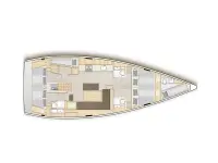 Hanse 508 - Layout image