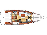 Oceanis 48 - Layout image