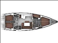 Bavaria 51 BT '19 - Layout image