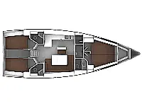 Bavaria Cruiser 46 Style - Layout image