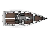 Bavaria Cruiser 34 - Layout image