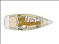 Elan 40 Impression - Layout image