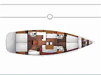 Jeanneau 53 - Layout image