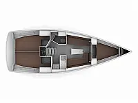 Bavaria 37 Cruiser - Layout image