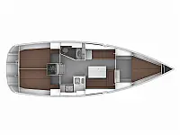 Bavaria Cruiser 36 - Layout image