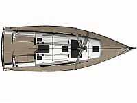 Dufour 382 GL - Layout image