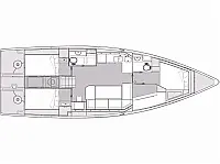 Elan Impression 43 - Layout image