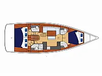 Beneteau Oceanis 48 (Owner's version) - Layout image