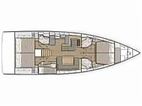 Oceanis 51.1 - Layout image