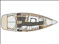 Elan 40 Impression - Layout image