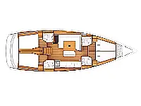 Sun Odyssey 479 - Layout image