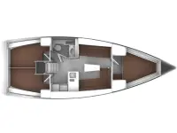 Bavaria 37 Cruiser - Layout image