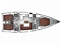 Bavaria Cruiser 46 Style - Layout image