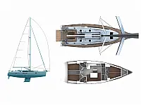 Bavaria Cruiser 46 - Layout image