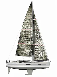 Dufour Grand Large 382 - Layout image