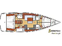 Oceanis 48 - Layout image