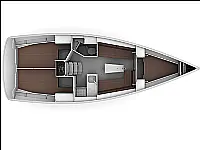 BAVARIA C 34  - Layout image