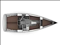 BAVARIA C 34  - Layout image