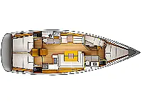 Sun Odyssey 449 - Layout image