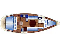 Bavaria 36 Cruiser - Layout image