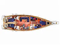 Bavaria 51 Cruiser - Layout image