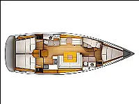 Sun Odyssey 449 - Layout image