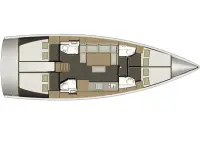 Dufour 460 Grand Large - Layout image