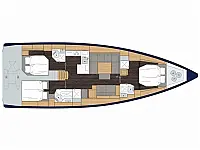 Bavaria C50 Style - AC + GEN - Layout image